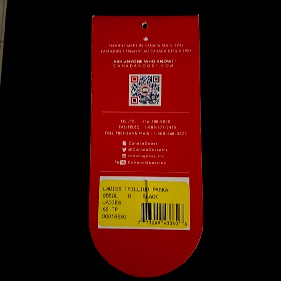 Authentic women’s Canada Goose Trillium Down Parka. Size .XS - Picture 12 of 13